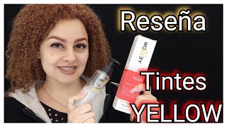 tintes yellow Alfaparf / Lilyymakeuup