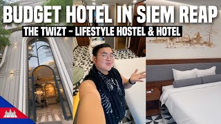 CAMBODIA VLOG: Budget Hotel in Siem Reap - The Twizt Lifestyle Hostel & Hotel | 