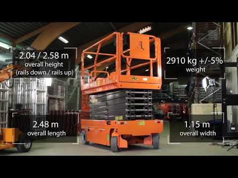 Self Propelled Scissor Lift 40 Fit