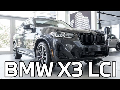 2022 BMW X3 LCI Preview and Walk Around.