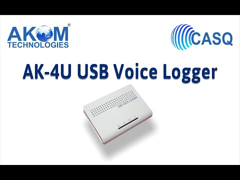 4 port usb voice logger, for recording