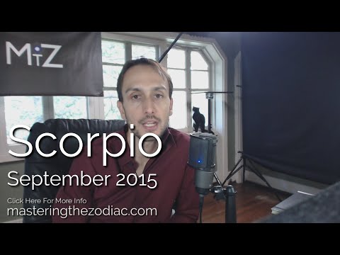 Scorpio & Ophiuchus September 2015 Horoscope - Sidereal Astrology