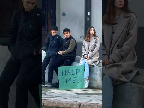 Social experiment with a girl.🥹❤️‍🩹#socialexperiment #respect #men #alpha #social #video #love