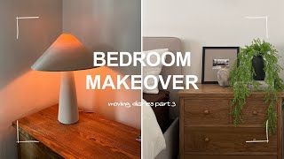 BEDROOM MAKEOVER 🍃 cosy aesthetic, new furniture & organising