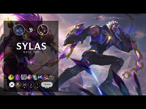 Sylas Top vs Darius - KR Master Patch 12.12