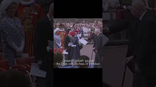 Queen Elizabeth II ignores The Duke and Duchess of Windsor #shorts #queenelizabeth #ignore #ukroyal