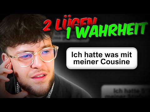 ER HAT WAS MIT SEINER COUSINE??😭💀 (2 Lügen 1 Warheit)