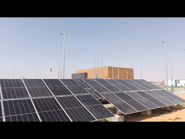 محطة طاقة شمسية اون جريد 30 كيلو خلايا