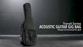 Gator GT noire pour guitare acoustique - Video