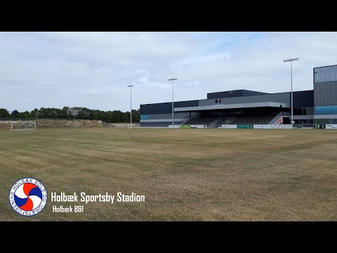 Holbæk Sportsby Stadion on Sjælland Denmark | Stadium of Holbæk B&I