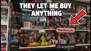 They Let Me Go Through Their Game Room… and Buy Whatever I Wanted