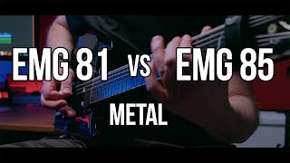 Video thumbnail for EMG 81 vs EMG 85 - Metal Comparison by Matt Trojak