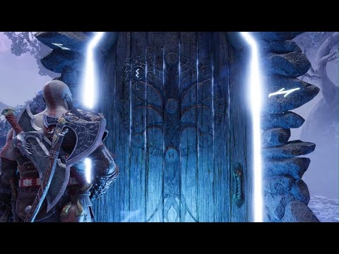 This is how Odin acquired the 1st fraction of the mask - God of War Ragnarok.