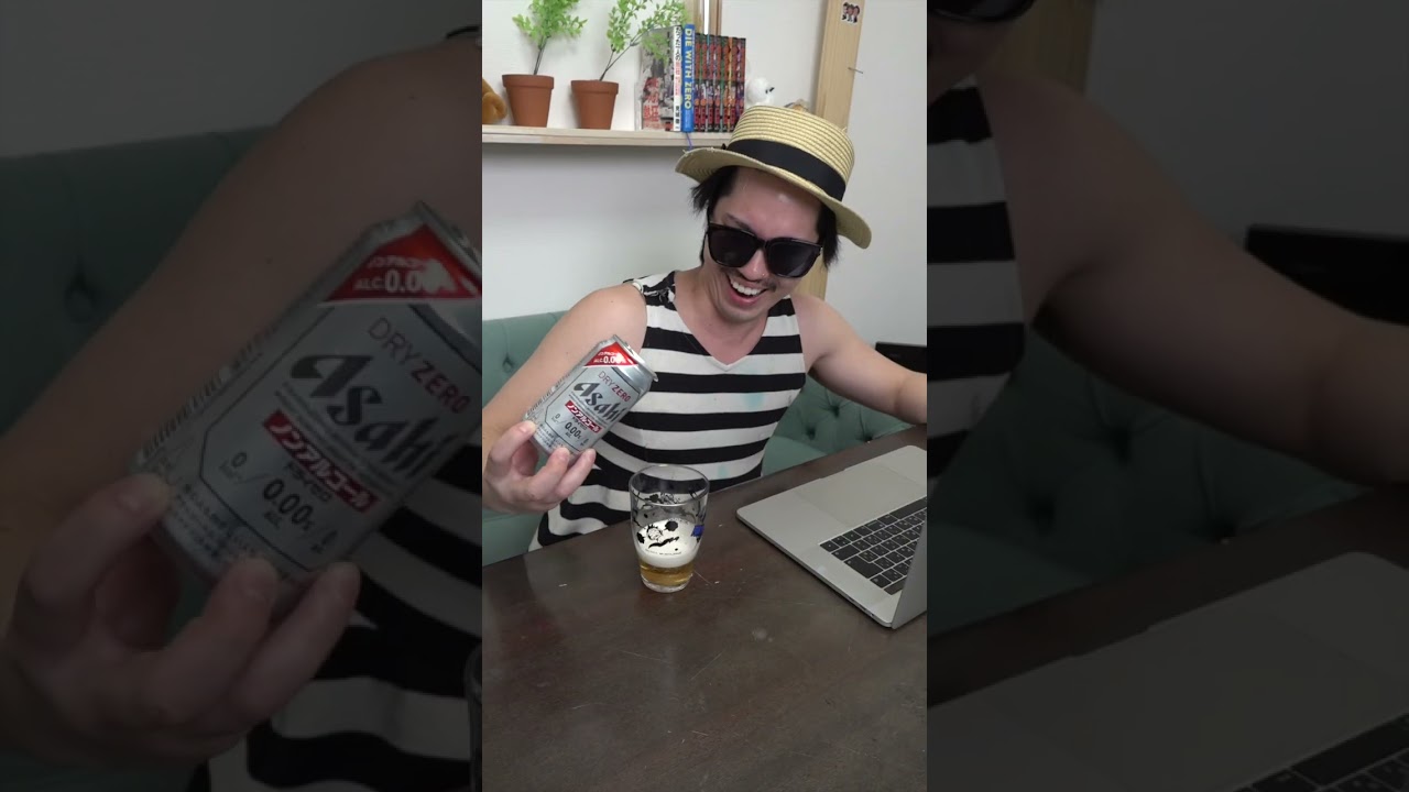 仕事中にお酒は飲んではいけません😂#shorts