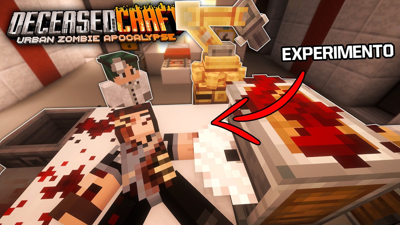 ENCONTREI UM LABORATÓRIO SECRETO!!! - Minecraft DeceasedCraft E17 (1.20.1)
