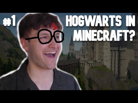 WE GO TO HOGWARTS IN MINECRAFT! #1