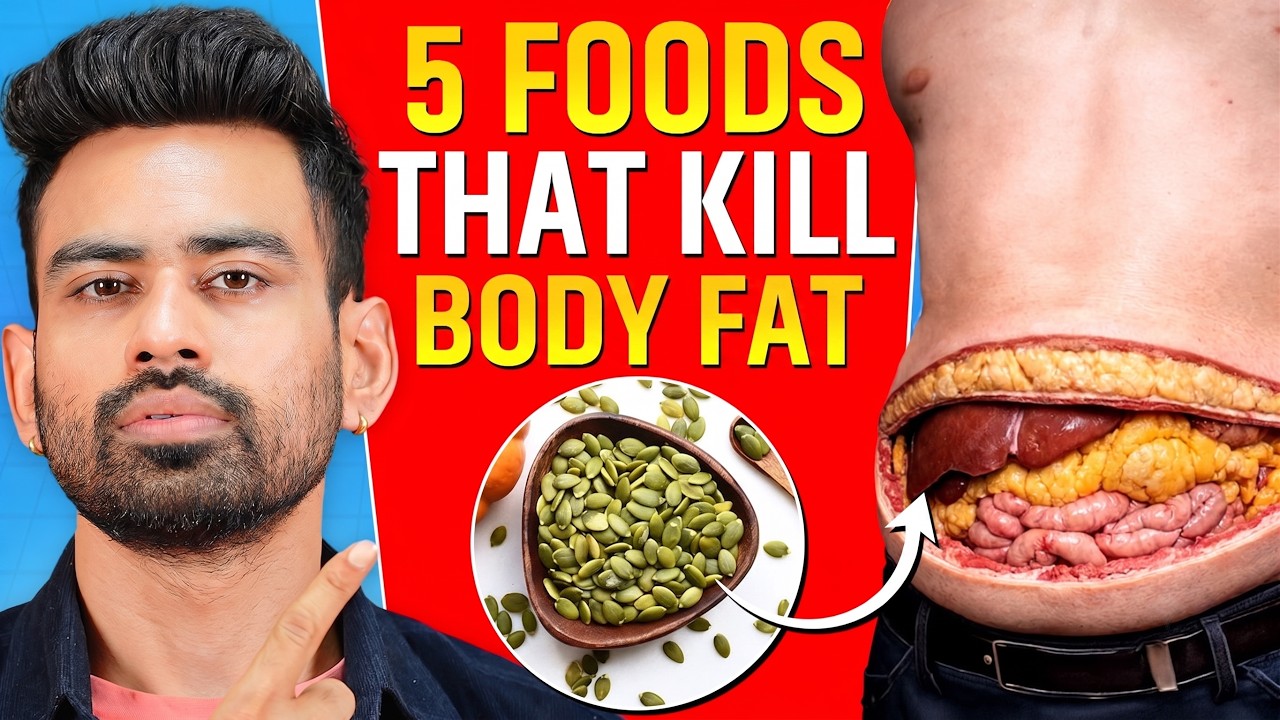 5 Foods that Melt Belly Fat (Better than Ozempic) | Fit Tuber