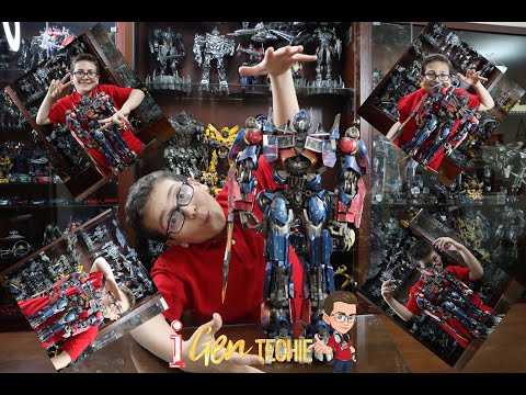 Igen Techie unboxing Transformers Dark of The Moon DOTM 3A Optimus Prime