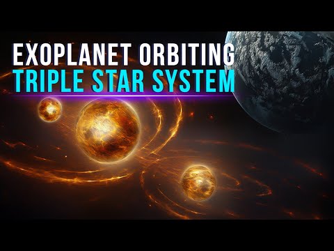 Found Exoplanet Orbiting In A Triple Star System!