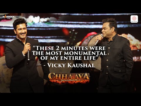 Vicky Kaushal and AR Rahman discuss Chhaava — watch video
