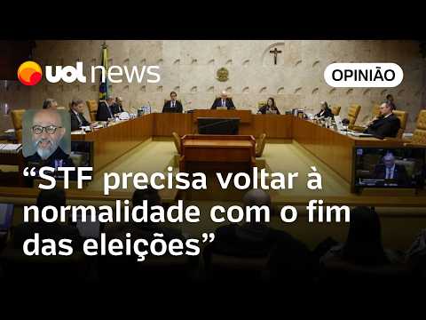 STF, polícia e Judiciário precisam voltar à normalidade com o fim das eleições | Josias