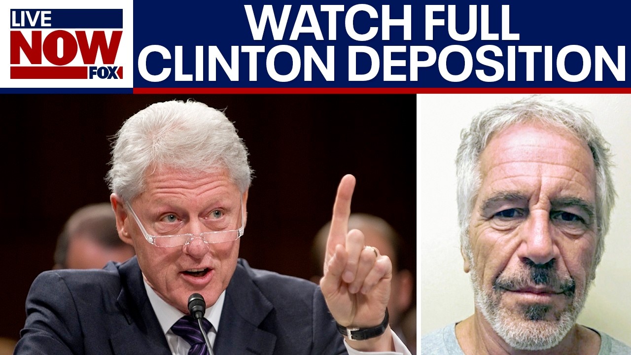 WATCH FULL: Bill Clinton Epstein deposition JUST RELEASED IN FULL