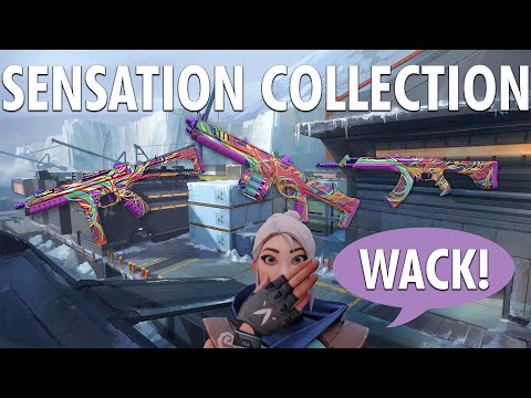 THIS AINT IT CHIEF! VALORANT SENSATION SKIN COLLECTION REVIEW