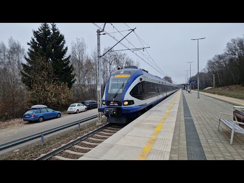 ED74-008 + ED74-001 jako IC BOLKO do Wrocławia Gł., odjeżdżają z p.o. Lublin Zachodni 20.11.2022