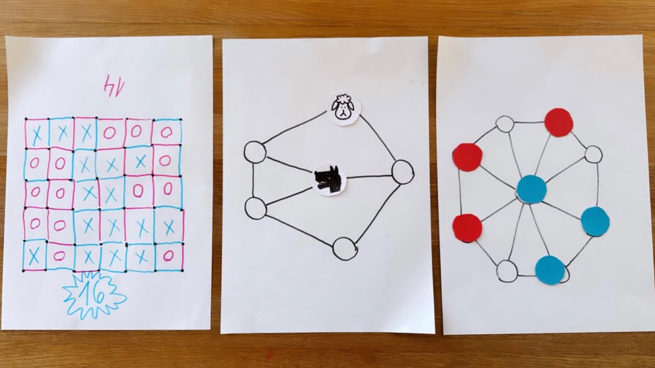 3 jednoduché hry na doma