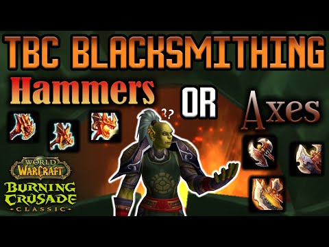 TBC Classic Enhancement Shaman - Do The Blacksmithing Axes or Hammers Pull More DPS?
