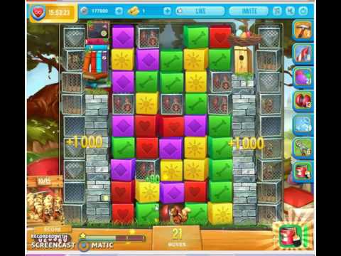 Pet Rescue Saga Level 1699 - No Bosters