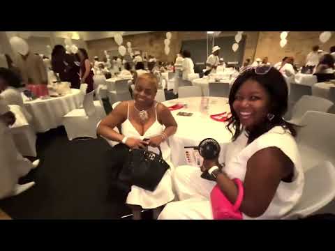 FIRST ALL WHITE PARTY OF THE YEAR W/ MONA & DJ VELL #ChicagoSteppin #Steppers #LadyMargaretSteppin