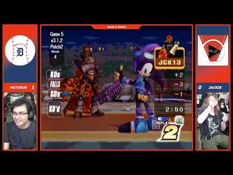 Motobug vs Jackie - Wave B Pools - Game 5 in the D #10 Project+ Singles