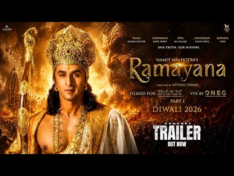 Ramayana PART1 First Trailer 2026 | Ranbir Kapoor | Yash | IMAX | sai pallavi | Nitesh tiwari 