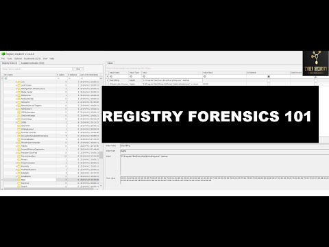 Registry Forensics 101