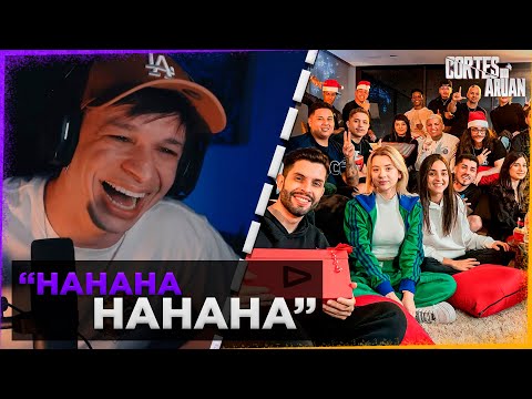 ARUAN REAGE A O AMIGO SECRETO DA LOUD 2022!! (LOUD) - Cortes do Aruan