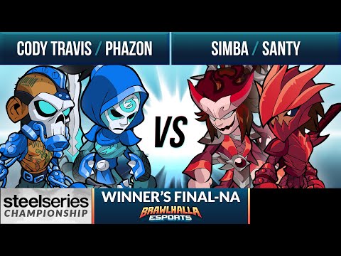 Cody Travis & Phazon vs Santy & Simba - Winner's Final - Steelseries Championship 2020 - 2v2 NA