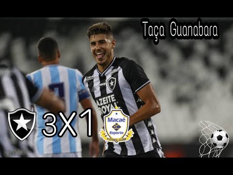 GOLS | Botafogo 3 x 1 Macaé - SHOW DO FOGÃO ! Gols & Melhores Momentos (COMPLETO) - Carioca 2020