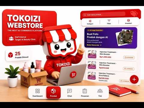 Tokoizi AI Website Toko Online video thumbnail