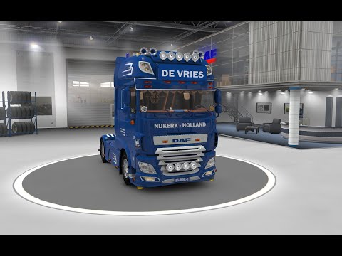 [ETS2 1.36.] DAF XF 116 DEVRIES + TRAILER