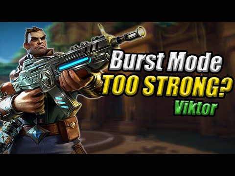 VIKTOR With Burst Mode TOO STRONG?! | Paladins