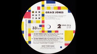 Grace Jones -I&#39;m Not Perfect (But I&#39;m Perfect For You) (1986)