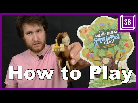 How to Play: The Sneaky Snacky Squirrel Game