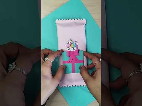 Chocolate Gift Wrapping Idea | Birthday Card Making Idea | Cute Gift Packing Idea