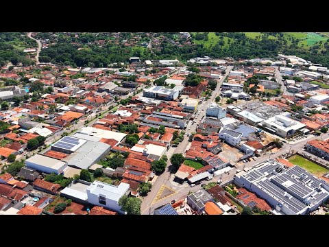 CIDADE DE CERES GO VISTA DE CIMA - VGSTV!!