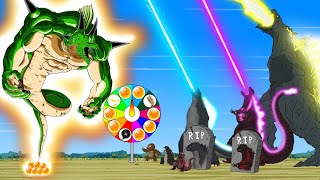 Rescue GODZILLA & KONG From GOD DRAGON BALL - Rotation Luck: Returning from the Dead SECRET - FUNNY