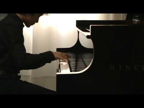 Incredible Guillermo Ramirez (12 YO) plays Alexander Rosenblatt jazzy Etude #1"Rotation in Blue"