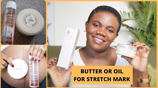 Which Is Best? Oil Or Butter For Stretch Mark | Bio Oil vs Burts Bees Belly Butter