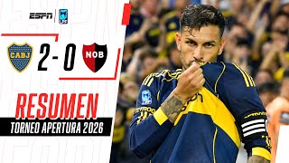 GOL DE PAREDES Y TRIUNFAZO XENEIZE ANTE LA LEPRA EN LA BOMBONERA | Boca 2-0 Newell's | RESUMEN