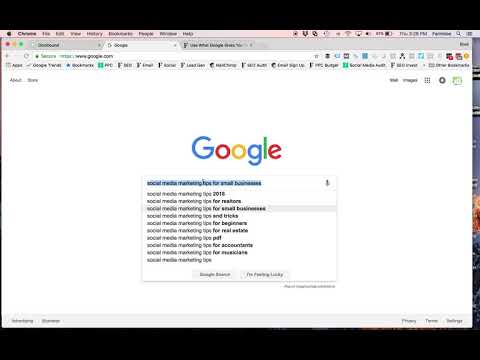 How To Create a SEO Content Strategy Using Google Autocomplete